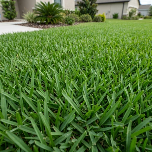 St. Augustine Grass lawn grass look in wesley chapel fl
