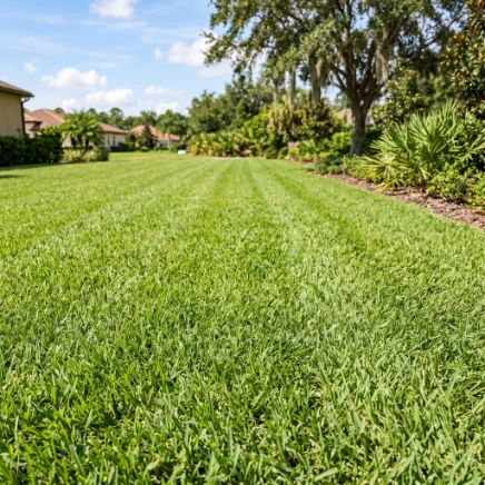 Bahia Grass lawn look in Estancia