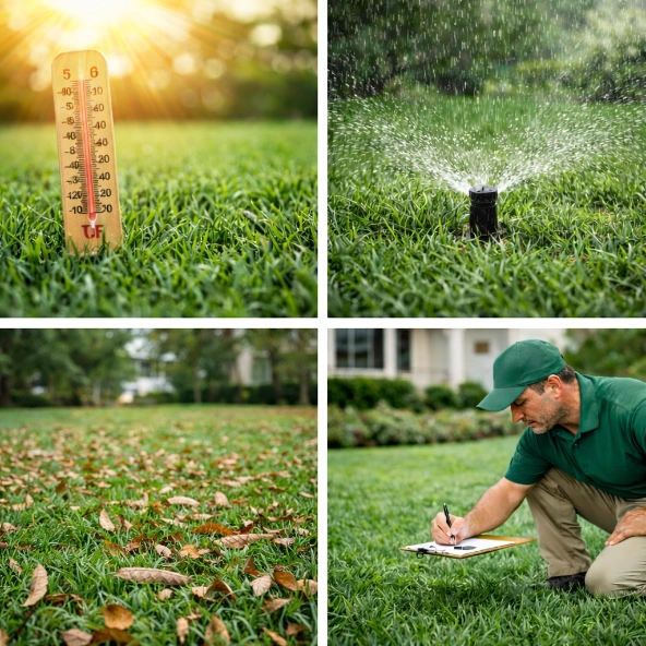 Weed control treatment in Wesley Chapel improving lawn density and preventing future weed growth